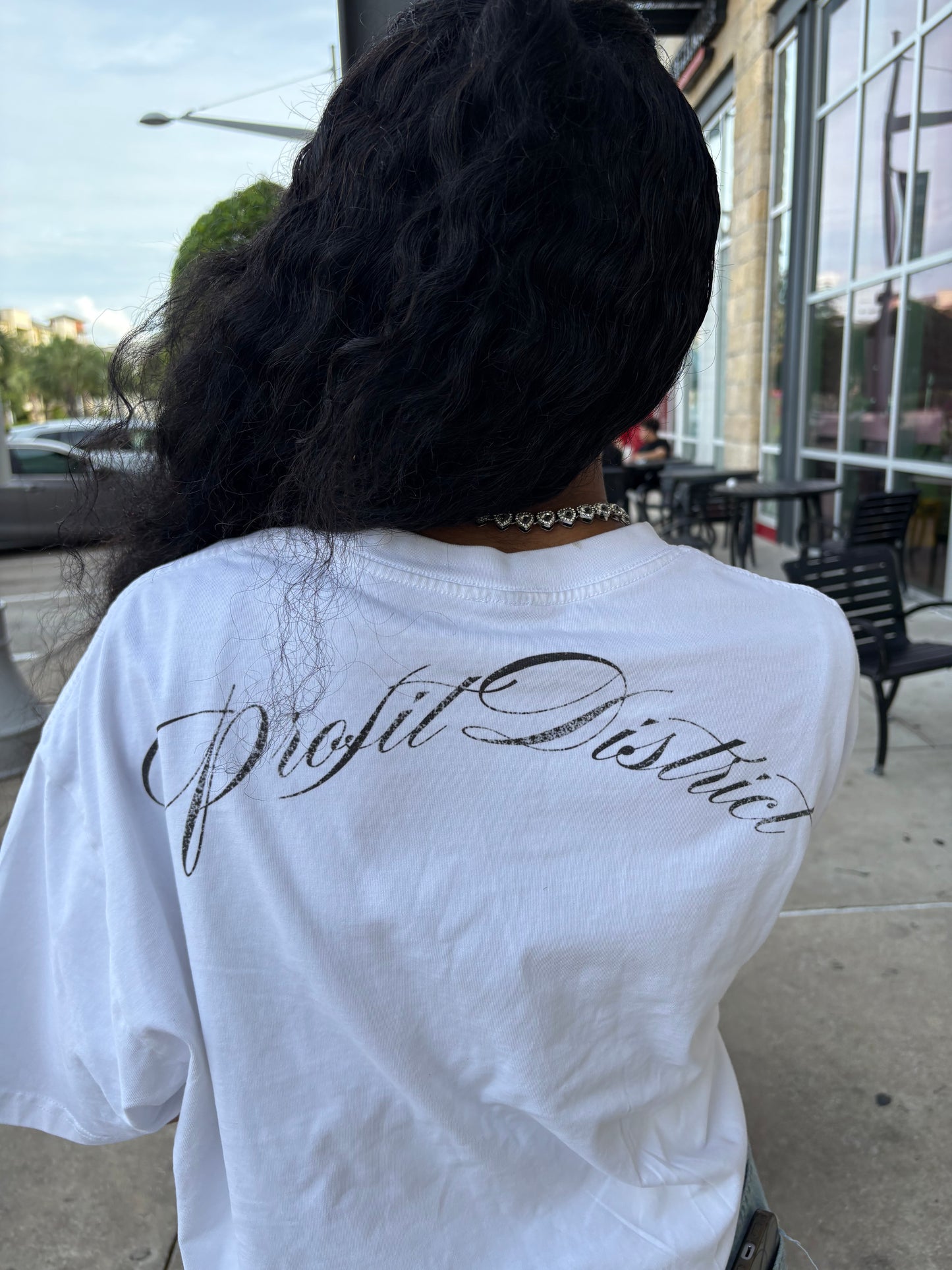 I LOVE PD DROP SHOULDER TEE