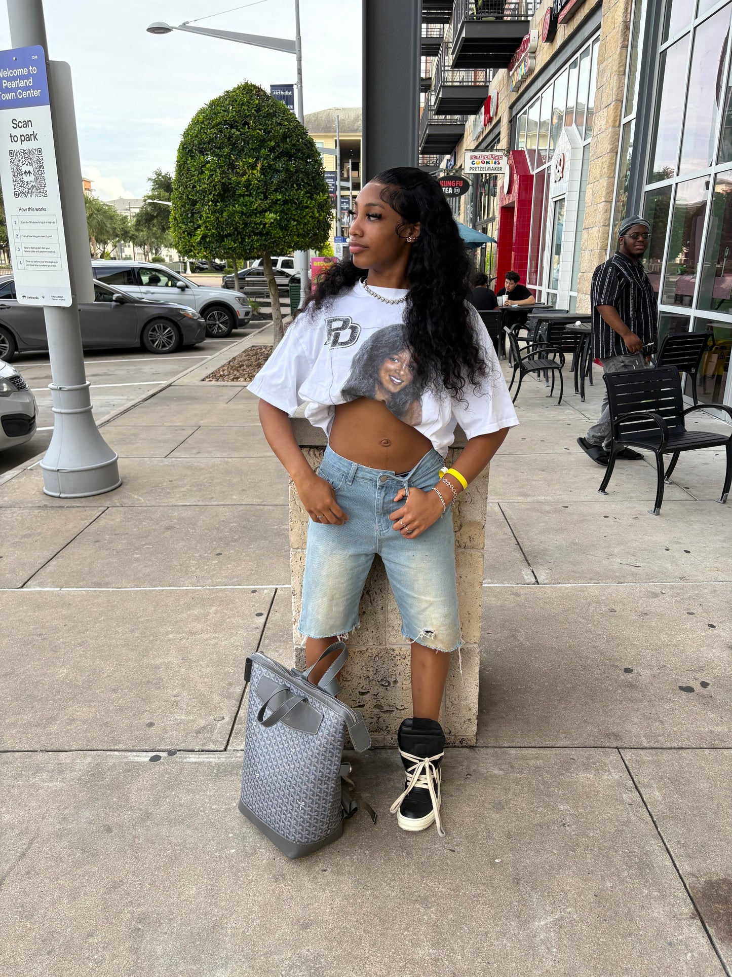 I LOVE PD DROP SHOULDER TEE